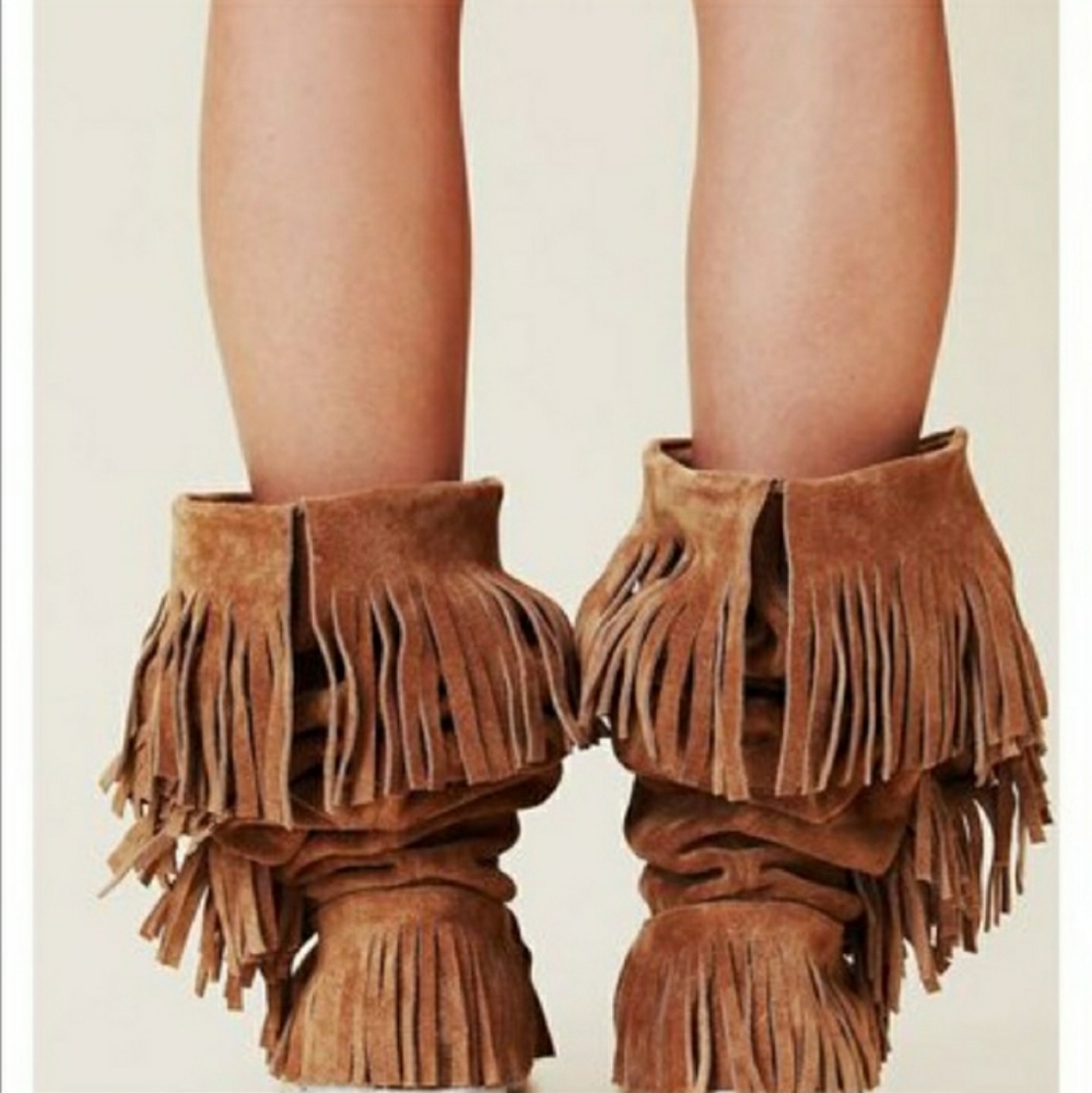 Free People Jeffrey Campbell Sedona Moccasins - Picture 3 of 6